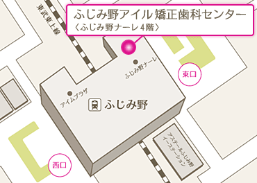 ふじみ野アイル歯科クリニック・地図